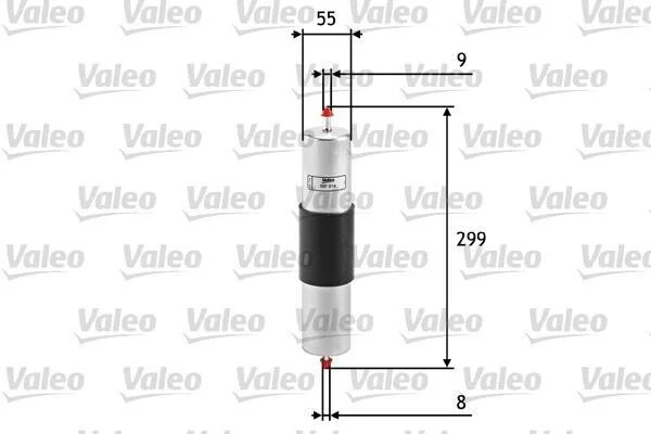 Топливный фильтр Valeo 587014 (фото 1)