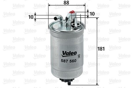 Топливный фильтр Valeo 587560