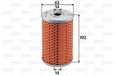 Топливный фильтр Valeo 587911