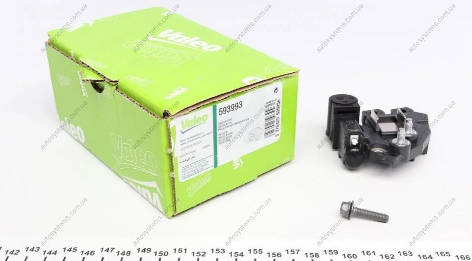 Реле генератора (12V) Peugeot 206 1.6 01- Valeo 593993 (фото 1)