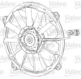 Вентилятор радиатора охлаждения Valeo 696091