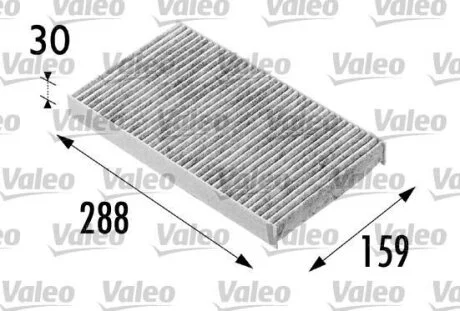 Фильтр салона с активированным углем Valeo 698687
