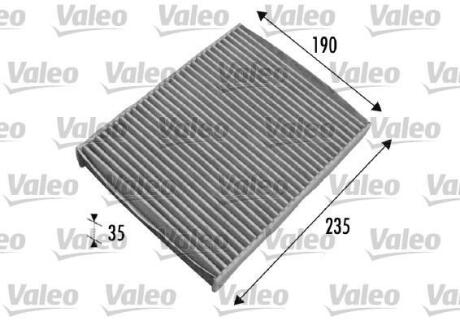 Фильтр салона с активированным углем Valeo 698693