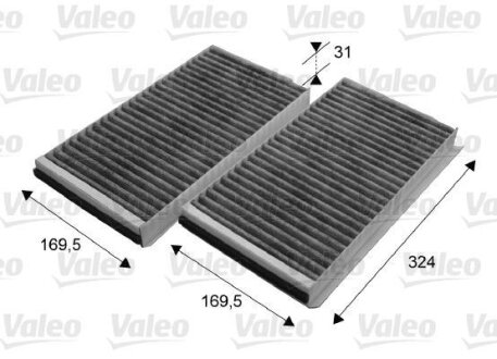 Фильтр салона с активированным углем Valeo 698864