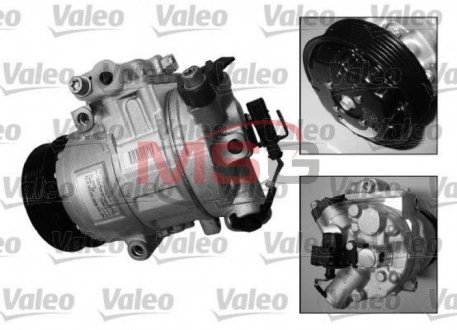 Компресор кондиціонера Audi A2/Seat Ibiza/Cordoba/Skoda Fabia/Roomster/VW Golf 1.0-2.0 99- Valeo 699383 (фото 1)