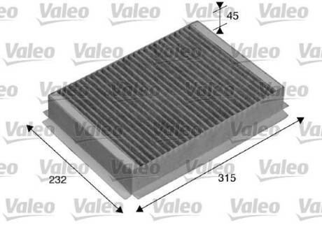 Фильтр салона с активированным углем Valeo 715505