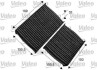 Фільтр салону Citroen C3/C4/Peugeot 207/208 09- (вугільний) (к-кт 2шт.) Valeo 715557 (фото 1)