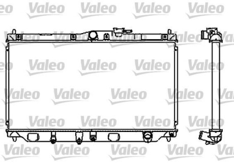 Радиатор охлаждения двигателя Valeo 732323