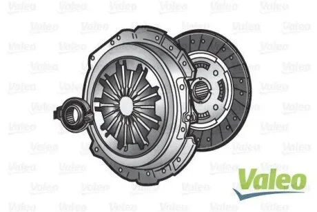 Комплект зчеплення Mazda 626 1.8/2.0i 92-98 (d=227mm) (+вижимний) Valeo 801930