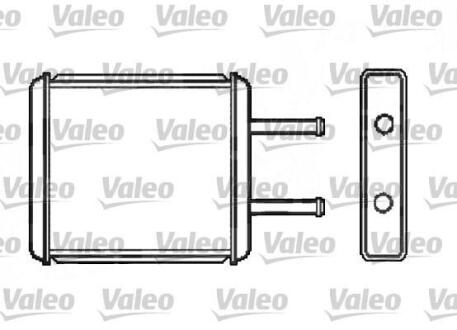 Радиатор отопителя салона Valeo 812412