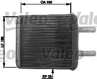 Радиатор отопителя салона Valeo 812427