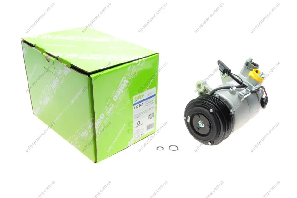 Компресор кондиціонера BMW 5 (F10)/7 (G11/G12) 10- B47/B48/B57/B58 Valeo 813260 (фото 1)