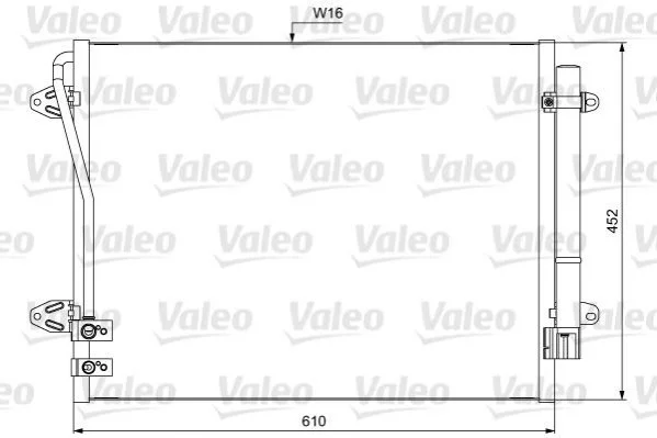 Радіатор Valeo 814039 (фото 1)