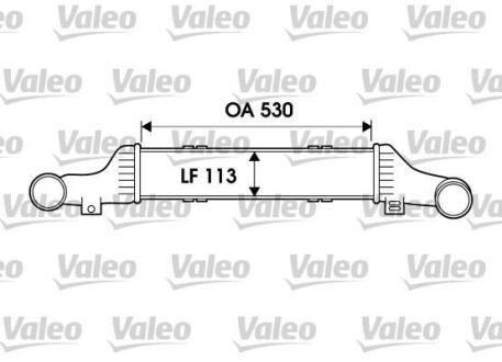 Интеркулер Valeo 817911