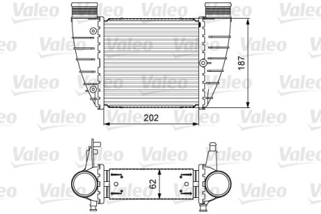 Интеркулер Valeo 818325