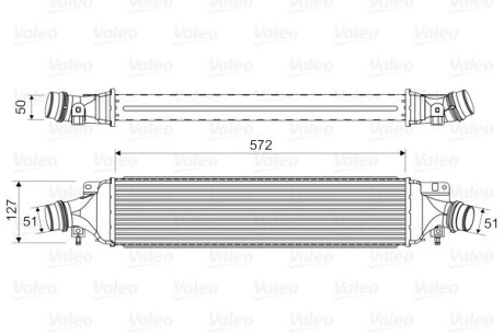 Интеркулер Valeo 818329