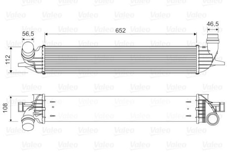 Интеркулер Valeo 818330