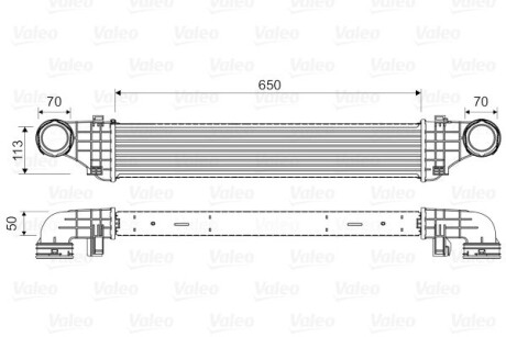 Интеркулер Valeo 818337