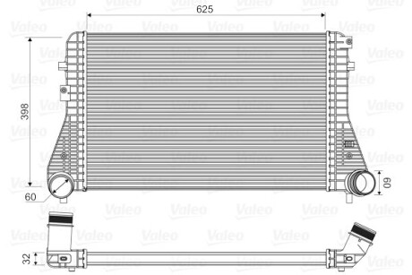 Интеркулер Valeo 818339