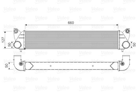 Интеркулер Valeo 818348