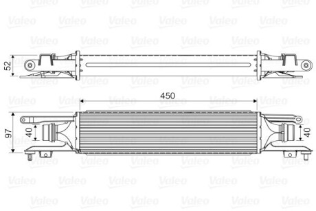 Интеркулер Valeo 818577