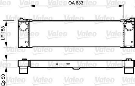 Интеркулер Valeo 818807