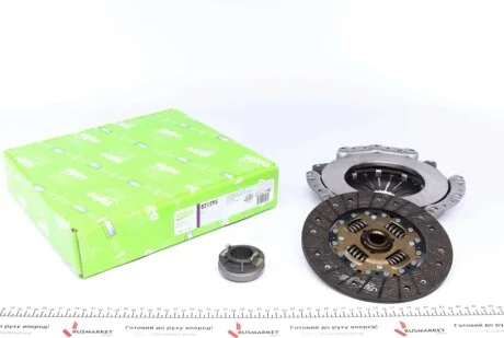 Комплект зчеплення Mazda 323 1.3-1.9 91-05 (d=200mm) z=20 (+вижимний) Valeo 821295