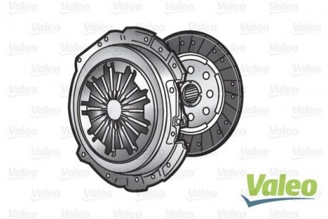 К-кт сцепления VW T4 2.5 TDI 95-03 (d=228mm) Valeo 826913 (фото 1)