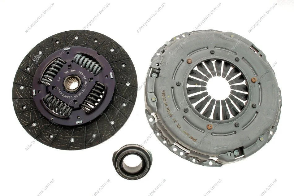 К-кт сцепления Hyundai Elantra/Kia Cee'd 1.4/1.6 C Valeo 832086 (фото 1)