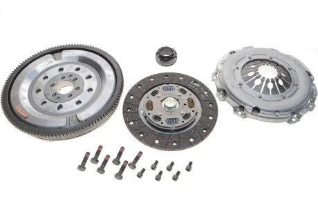 Демпфер + комплект зчеплення VW Passat 1.9 TDI 00-05, 96kw Valeo 837019