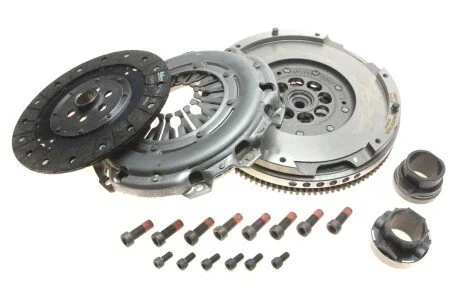 Демпфер + комплект зчеплення + вижимний + вилка BMW 5 (E60) 05-09 M47/N47 Valeo 837086