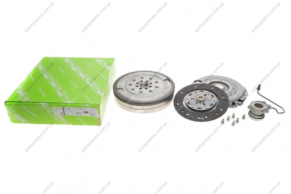 Демпфер + комплект зчеплення +вижимний Opel Zafira 1.7CDTI 08- (d=240mm) z=20 Valeo 837302 (фото 1)