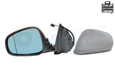 Зеркало наружное заднего вида левое Van Wezel 0113817