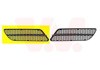 Решетка бампера переднего (заглушка) правая Van Wezel 0148598