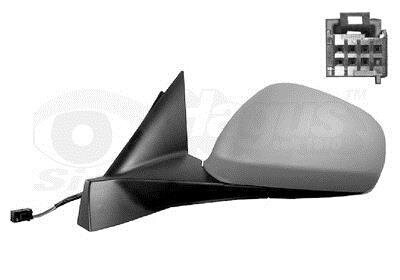 Зеркало наружное заднего вида левое Van Wezel 0177817