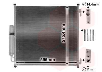 Радиатор кондиционера (Конденсатор) Van Wezel 02005218