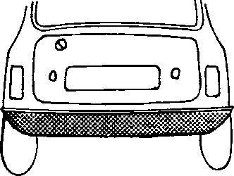 Панель задняя Van Wezel 0201.35