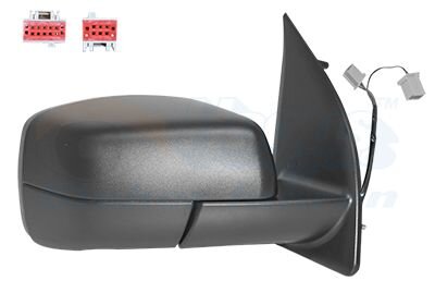 Зеркало наружное заднего вида правое Van Wezel 0250818