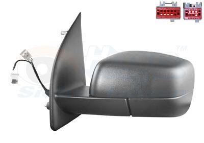 Зеркало наружное заднего вида левое Van Wezel 0252817