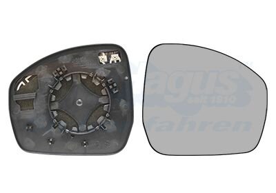 Зеркальный элемент правый Van Wezel 0258838