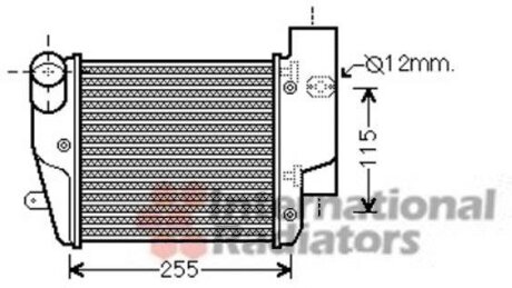 Интеркулер Van Wezel 03004302