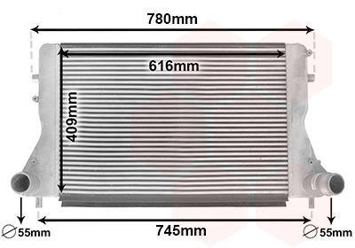 Интеркулер Van Wezel 03004386