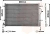 Радіатор кондиціонера Audi A4/A6 00-12 Van Wezel 03005194 (фото 2)