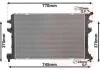 Радіатор охолодження VW Touran/Tiguan/Golf/Passat 1.0-2.0D 12- Van Wezel 03012705 (фото 2)