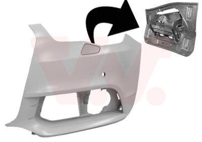 Угольник бампера переднего левый Van Wezel 0301565