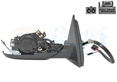 Зеркало наружное заднего вида правое Van Wezel 0307860