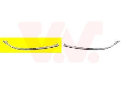 Накладка бампера переднего правая Van Wezel 0315582