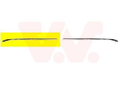 Накладка бампера переднего правая Van Wezel 0317582