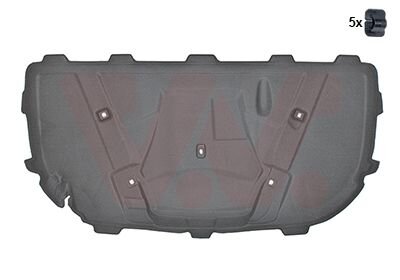 Шумоизоляция подкапотная Van Wezel 0327460