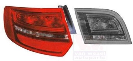 Фонарь задний внешний левый Van Wezel 0334925